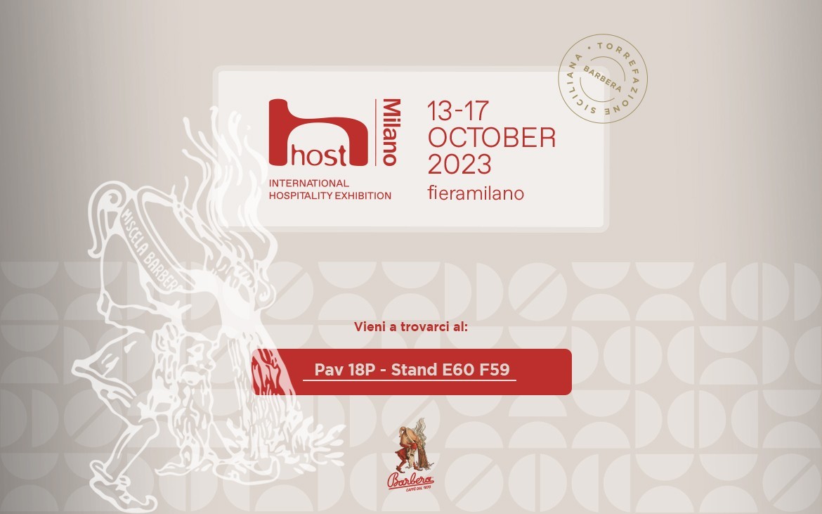 Caffè Barbera presente all'HostMilano 2023